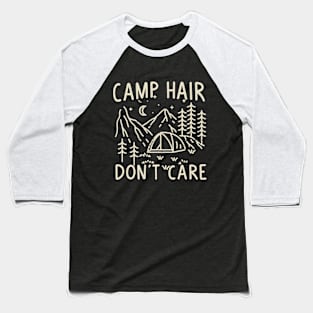 Funny camping Baseball T-Shirt